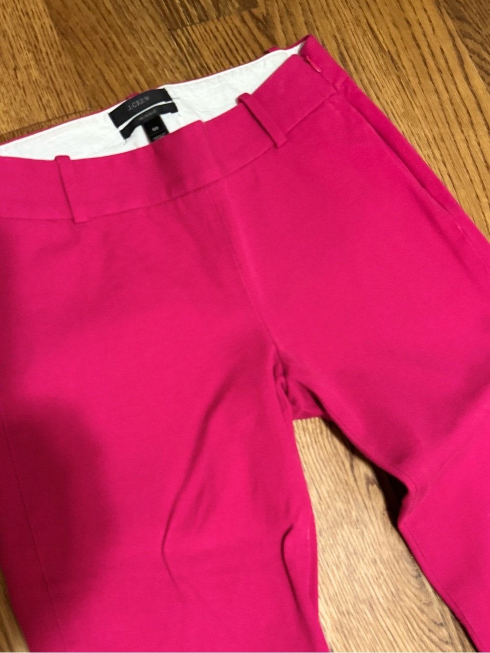 J. Crew Hot Pink Skinny Pants